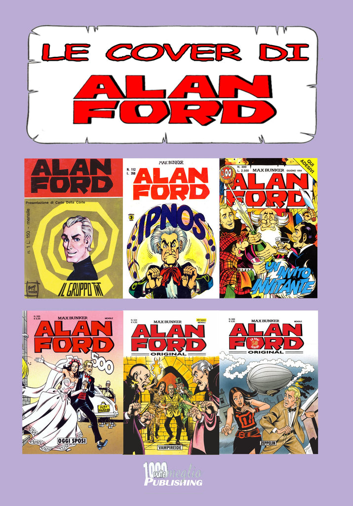 Le Cover Alan Ford volume 2