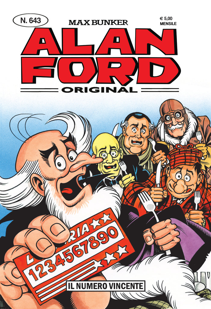 Alan Ford Original n. 643 - Il numero vincente