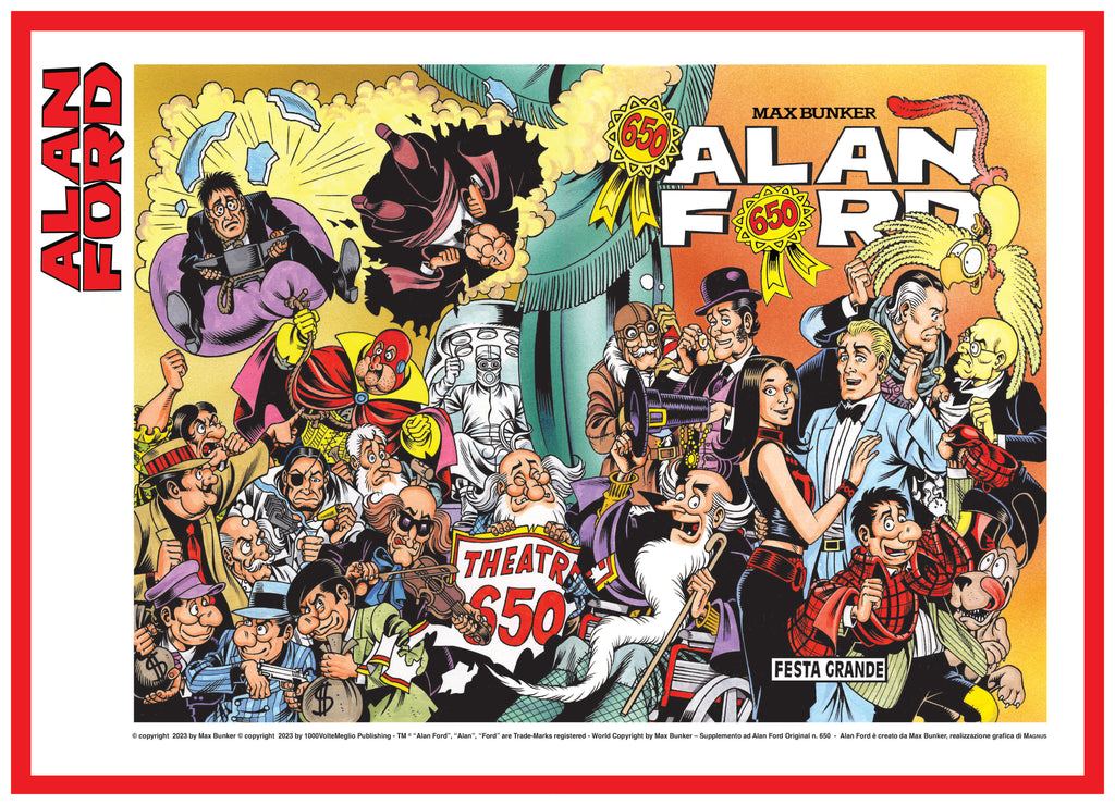 Poster Alan Ford n. 650