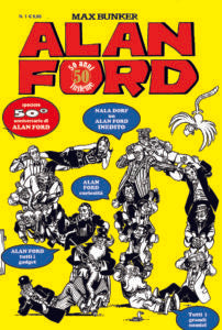 Librone del 50° di Alan Ford copertina gialla