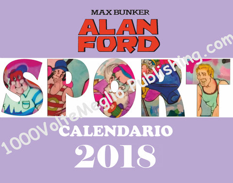 Calendario 2018 di Alan Ford
